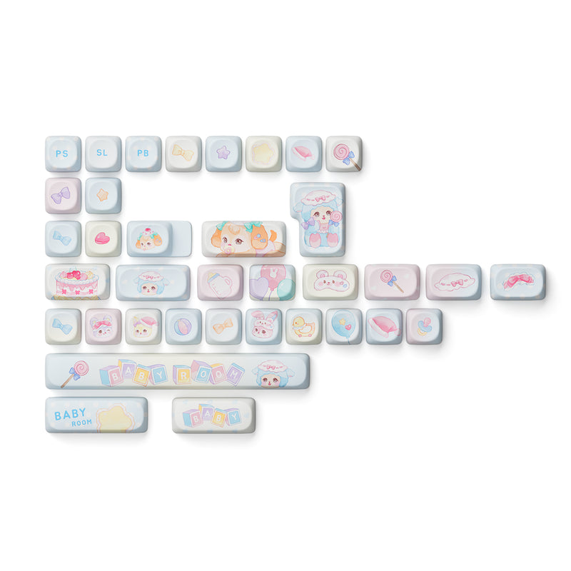 Akko Butterfly Fantasy Keycap Set MOA Profile 140 Keys