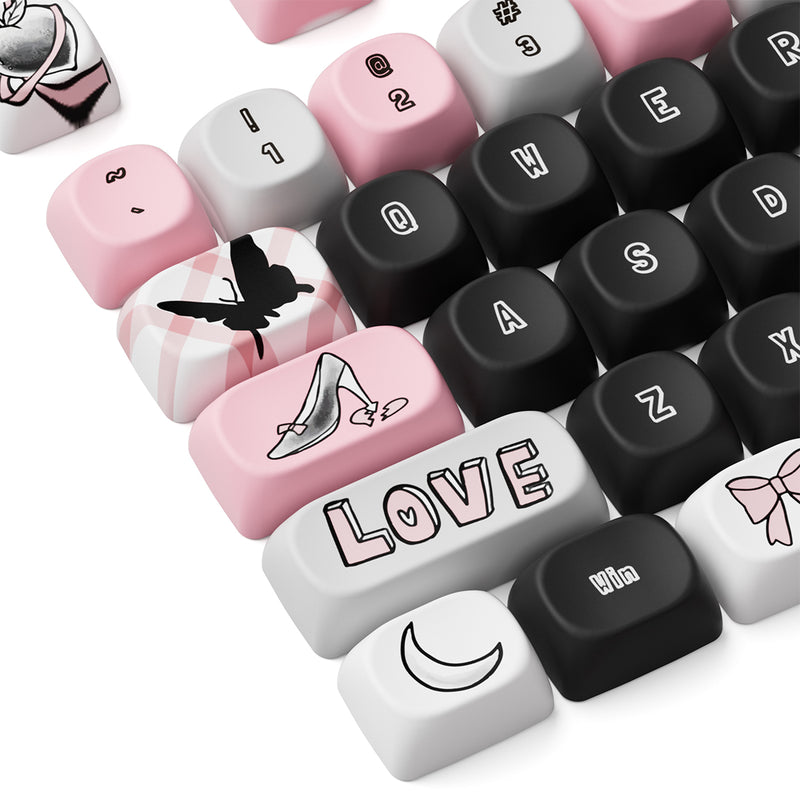 Akko Dark Angel Keycap Set MOA Profile 140 Keys