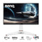 BENQ Mobiuz EX271Q 27" 2K (2560X1440) 180Hz 1ms GTG Display HDR400 Freesync Gaming Monitor
