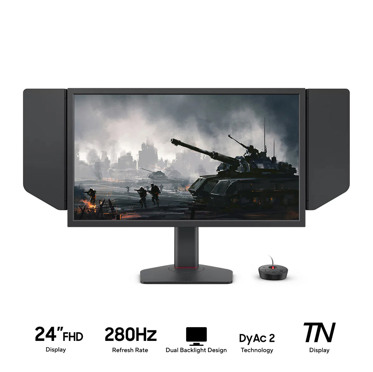 BENQ Zowie XL2546X+ 24" FHD (1920X1080) 280Hz Fast TN Dyac 2 Gaming Monitor For Esports
