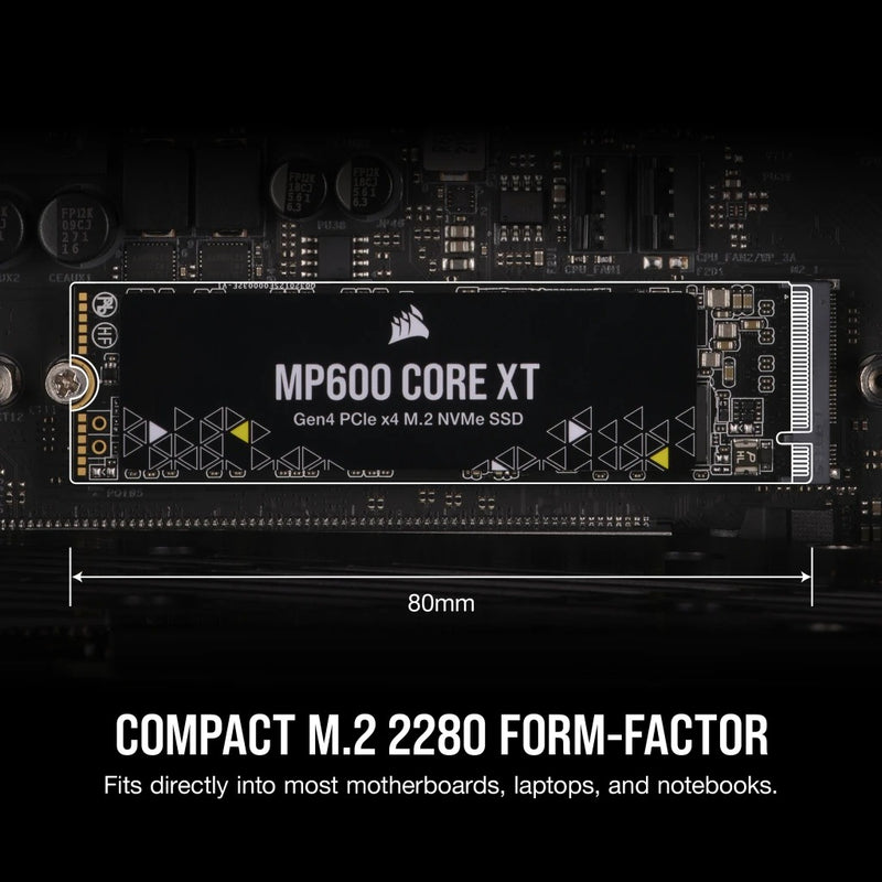 Corsair MP600 Core XT 1TB GEN4 PCIE X4 NVME M.2 SSD