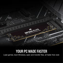 Corsair MP600 Elite 1TB PCIe Gen4 x4 NVMe 1.4 M.2 SSD (CSSD-F1000GBMP600ENH)