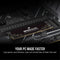 Corsair MP600 Elite 1TB PCIe Gen4 x4 NVMe 1.4 M.2 SSD (CSSD-F1000GBMP600ENH)