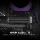 Corsair MP600 Elite 1TB PCIe 4.0 Gen4 x4 NVME M.2 SSD With Heatsink (CSSD-F1000GBMP600EHS)