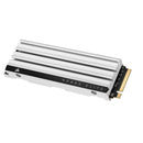 Corsair MP600 Elite PCIe Gen4 x4 NVMe 1.4 M.2 SSD for PS5 (White)