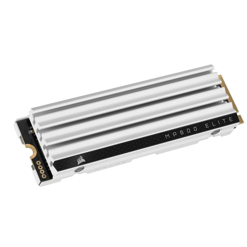 Corsair MP600 Elite PCIe Gen4 x4 NVMe 1.4 M.2 SSD for PS5 (White)