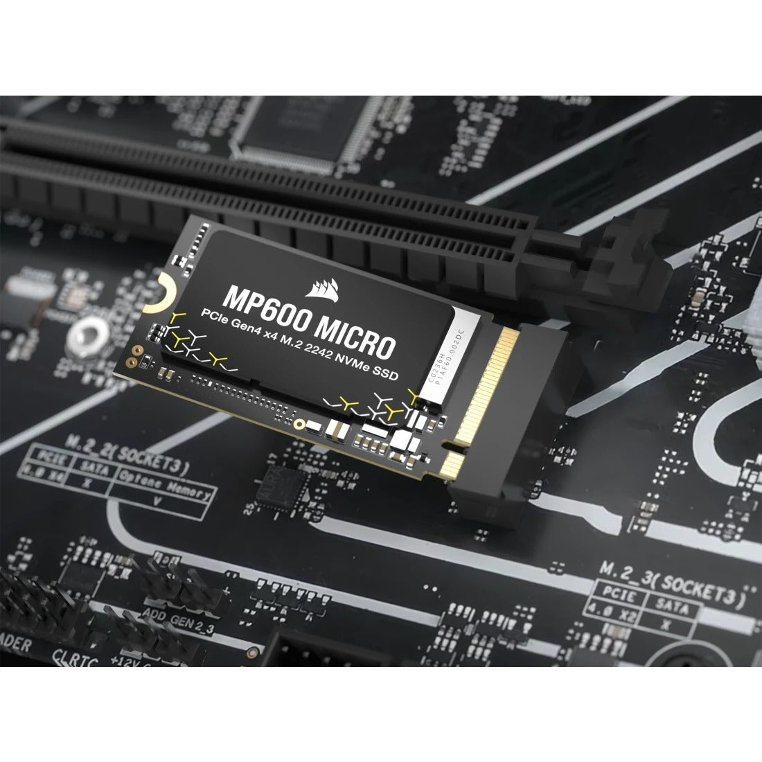 Corsair MP600 Micro 1TB PCIe Gen4 x4 NVMe M.2 2242 SSD (CSSD-F1000GBMP600MCR2)
