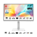 MSI Modern MD2412PW 23.8" FHD IPS 100HZ 1MS MPRT 4MS GTG Business Productivity Monitor (White)