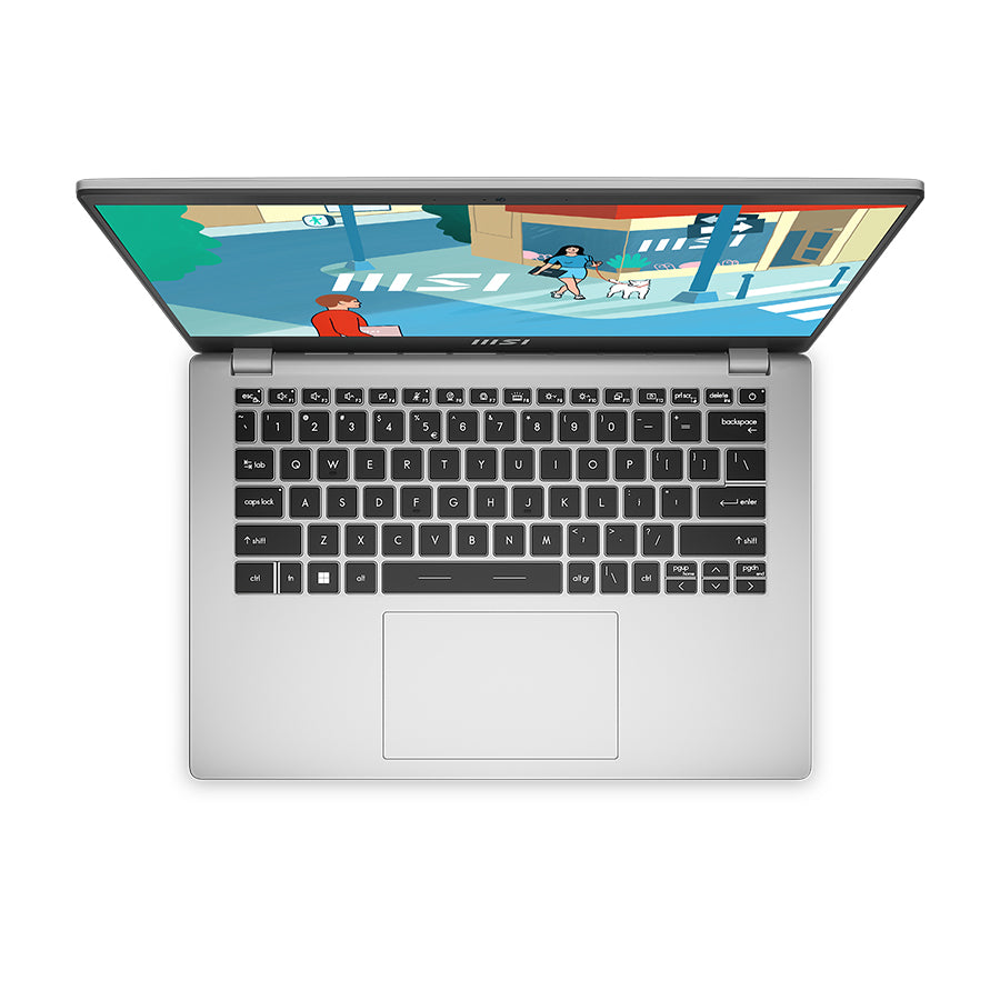 MSI Modern 14 C7M-271PH Laptop (Urban Silver) | DataBlitz