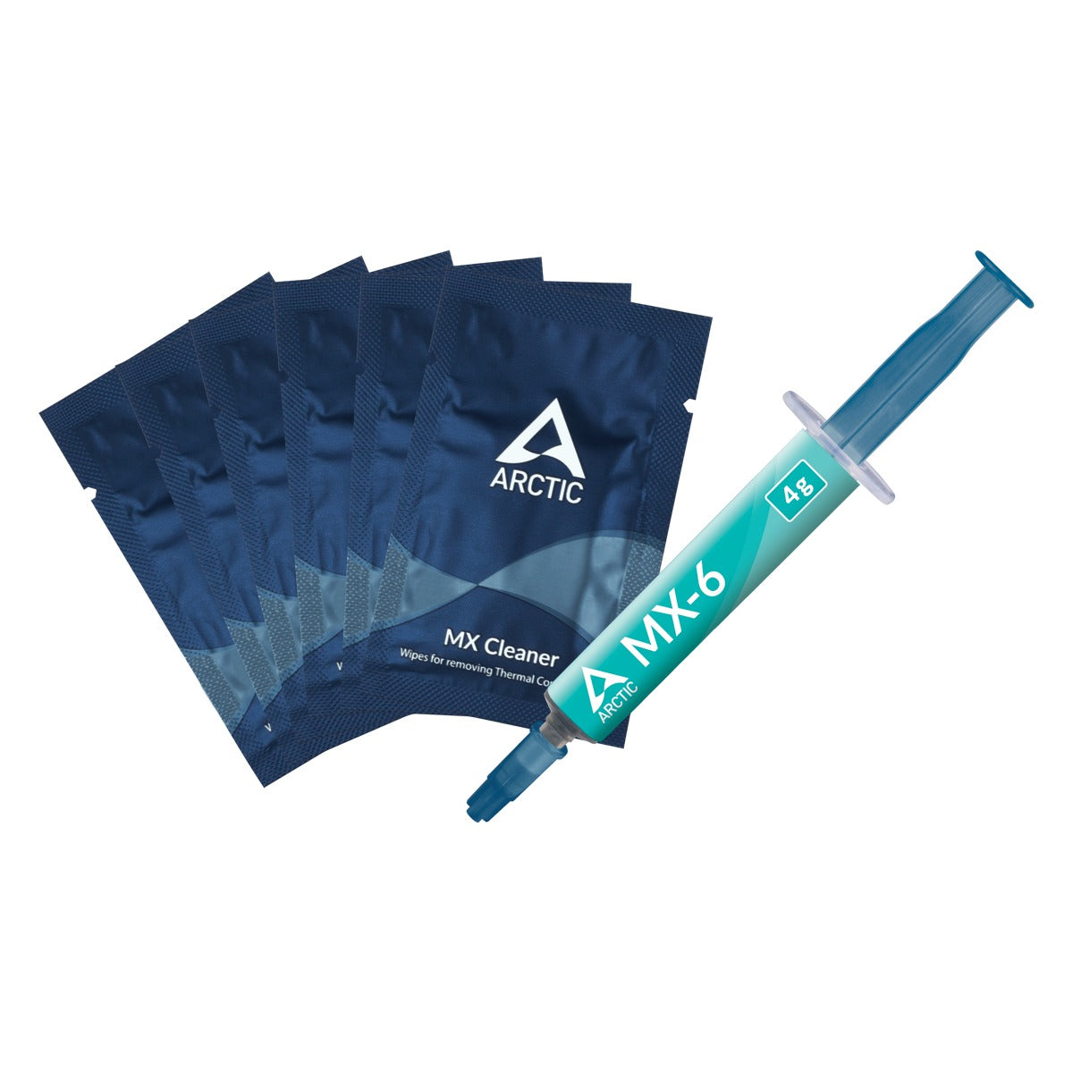 Arctic MX-6 (4g) Ultimate Performance Thermal Paste with 6 pcs. MX Cleaner
