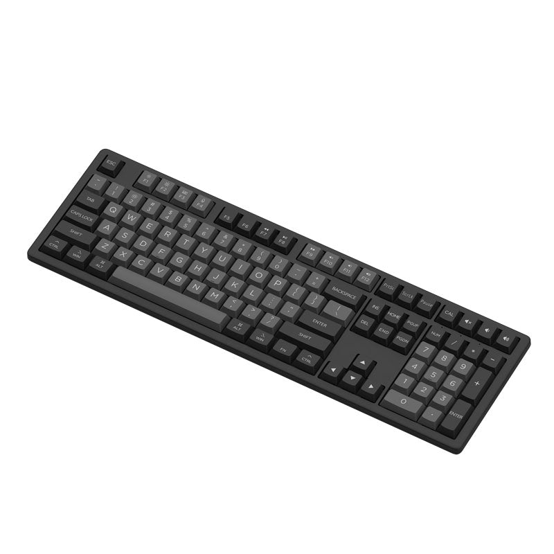 Monsgeek MX108 Business Wireless Mechanical Keyboard & Mouse Combo (Black & Silver)