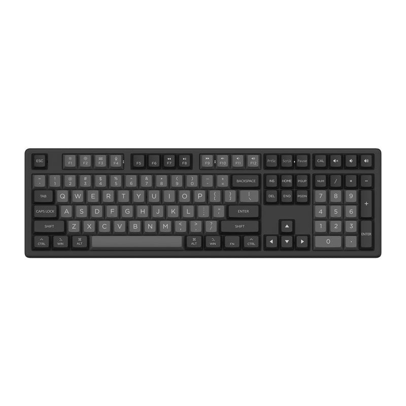 Monsgeek MX108 Business Wireless Mechanical Keyboard & Mouse Combo (Black & Silver)