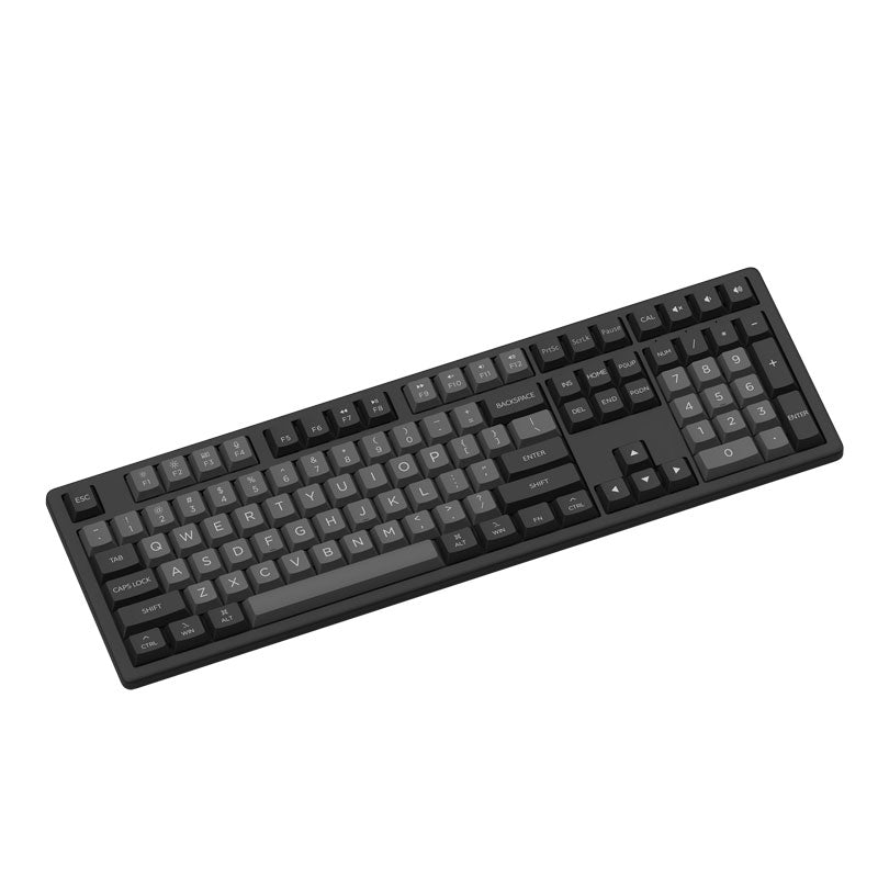 Monsgeek MX108 Business Wireless Mechanical Keyboard & Mouse Combo (Black & Silver)