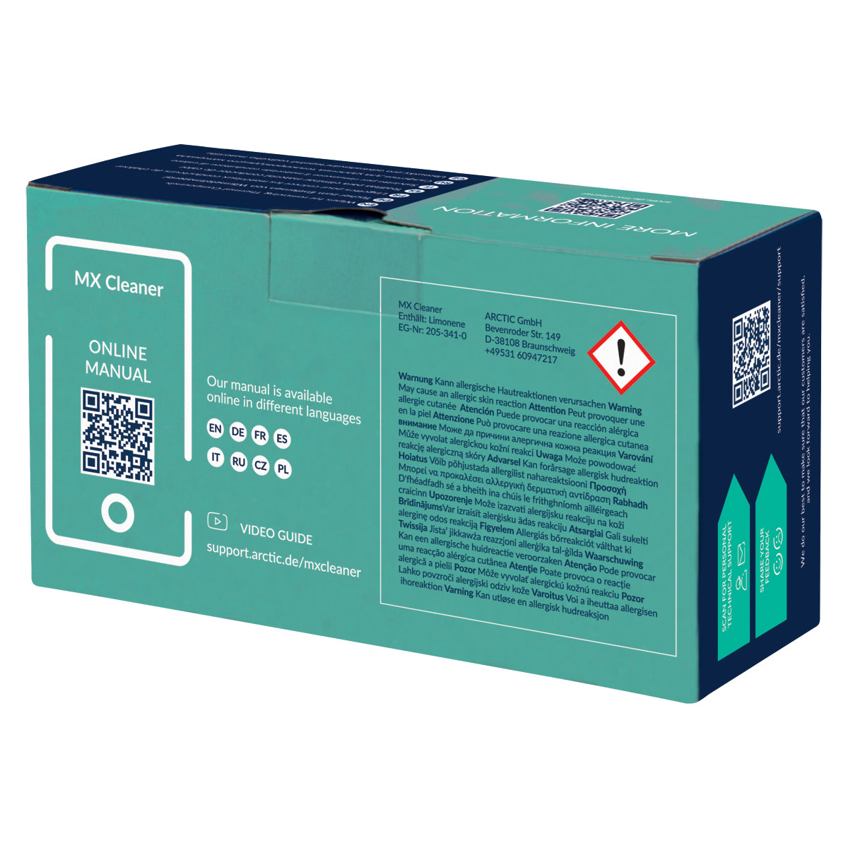 Arctic MX Cleaner Wipes for Removing Thermal Compounds (40 Pieces) (ACTCP00033A)
