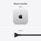 Apple Mac Mini M4 Chip with 10-core CPU and 10-core GPU 16GB Unified Memory + 256GB SSD Wi-Fi + Ethernet (Silver) (MU9D3ZP/A)