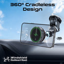 Promate MagChill-Qi2 ActiveCool Cradleless 15W Qi2 Certified Wireless SmartPhone Charger Mount

