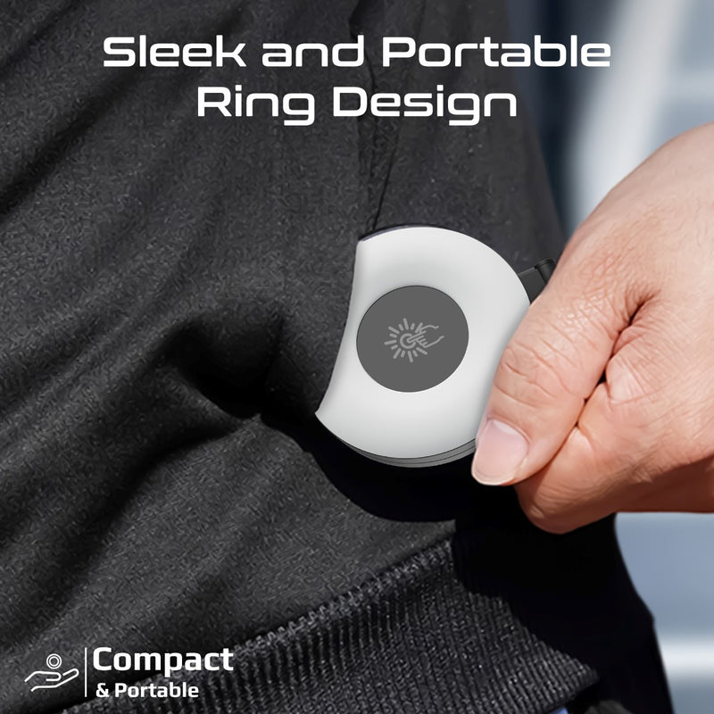 Promate Maghalo Ultra-Slim MagSafe Compatible Rechargeable LED Ring Light