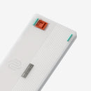 NuPhy Halo96 V2 QMK/VIA RGB Hot-Swappable 99-Key Wireless Mechanical Keyboard (Lemon Switch) (Iconic White)