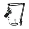 Maono PD200XS USB/XLR Podcast Dynamic Microphone Set with Boom Arm (Black, White, Pink)