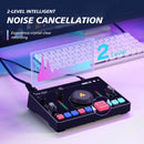 Maonocaster AMC2 Neo One-Stop Streaming Audio Mixer & Sound Card (Black, White)