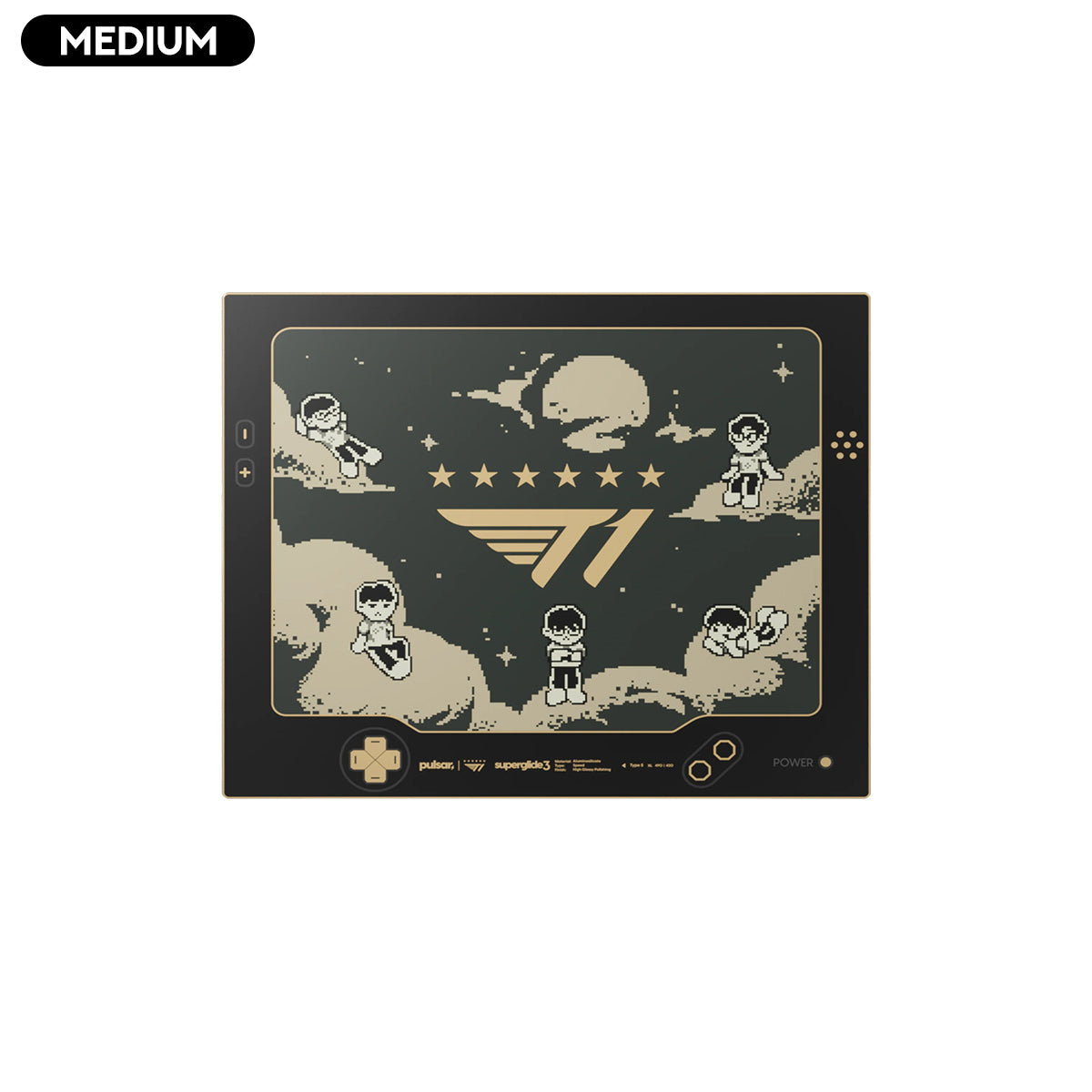 Pulsar Superglide3 Glass Mouse Pad T1 Edition Pixel Universe