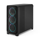 Fractal Design Meshify 3 XL Computer Case (Black RGB Tempered Glass Light Tint, White RGB Tempered Glass Clear Tint)