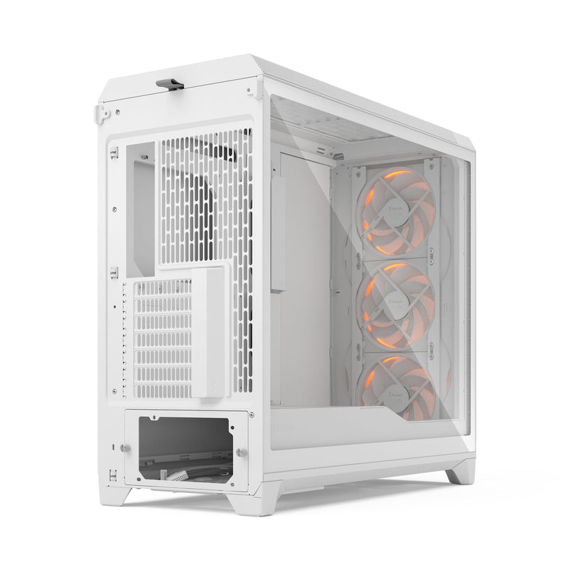 Fractal Design Meshify 3 XL Computer Case (Black RGB Tempered Glass Light Tint, White RGB Tempered Glass Clear Tint)