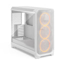 Fractal Design Meshify 3 XL Computer Case (Black RGB Tempered Glass Light Tint, White RGB Tempered Glass Clear Tint)