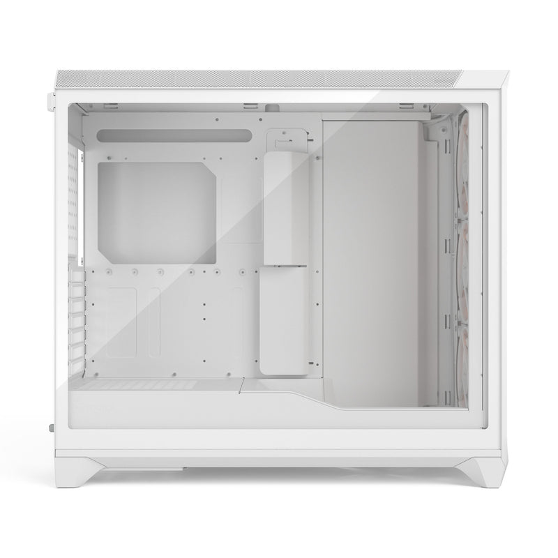 Fractal Design Meshify 3 XL Computer Case (Black RGB Tempered Glass Light Tint, White RGB Tempered Glass Clear Tint)