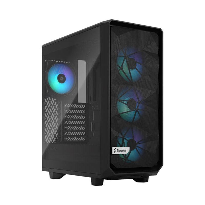 Fractal Design Meshify 2 Compact Lite Computer Case (RGB Black TG Light Tint)