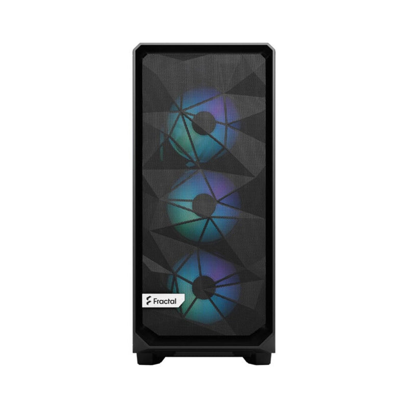 Fractal Design Meshify 2 Compact Lite Computer Case (RGB Black TG Light Tint)