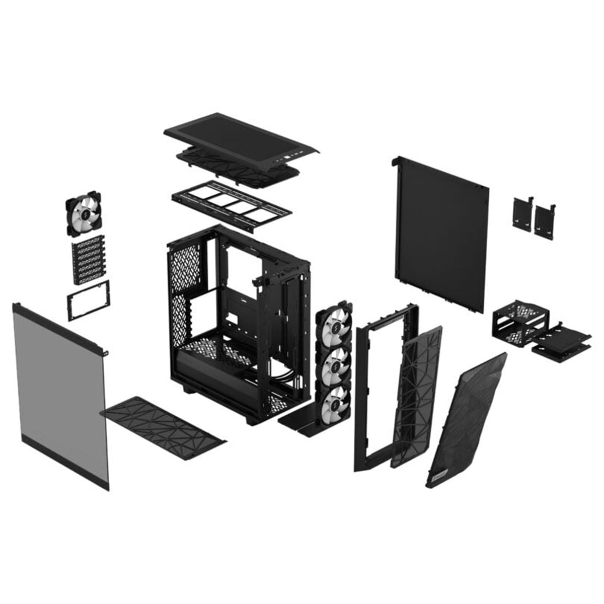 Fractal Design Meshify 2 Compact Computer Case | Datablitz