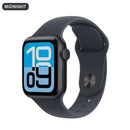 Apple Watch SE 3 GPS 44mm Aluminum Case with Midnight Sport Band M/L (Midnight) (MEHQ4X/A)