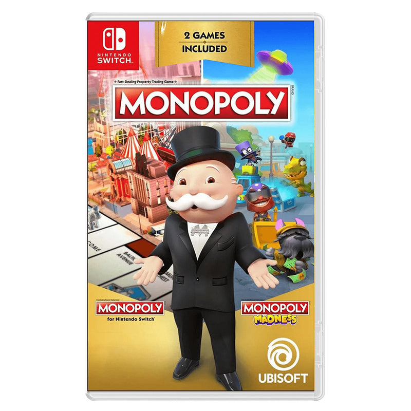 Nintendo Switch Monopoly And Monopoly Madness (Asian)