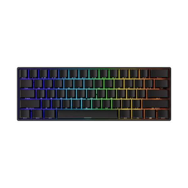 MonsGeek FUN60 Pro SP Shine-Through Black Wired RGB Mechanical Keyboard