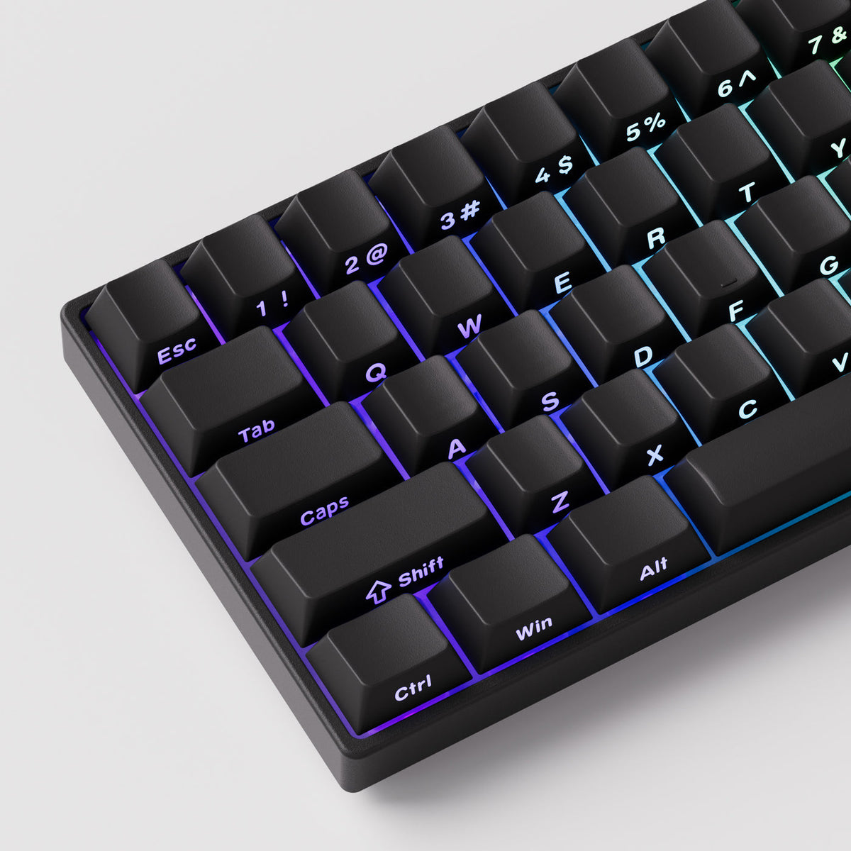 MonsGeek FUN60 Pro SP Shine-Through Black Multi-Mode RGB Mechanical Keyboard | DataBlitz
