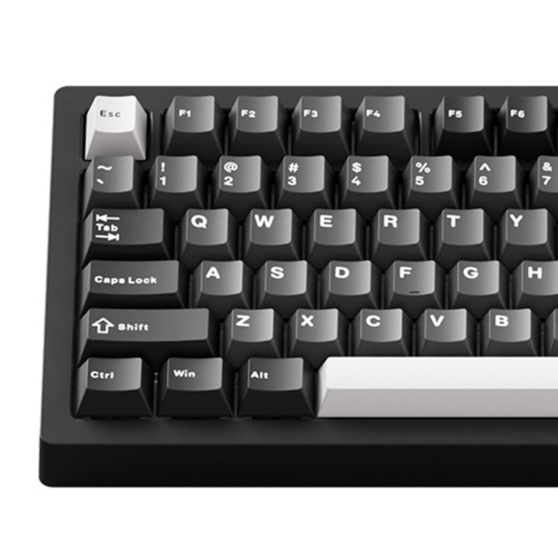 MonsGeek M1 V5 Black & Silver Aluminum Case Multi-Mode RGB Hot-Swappable Mechanical Keyboard