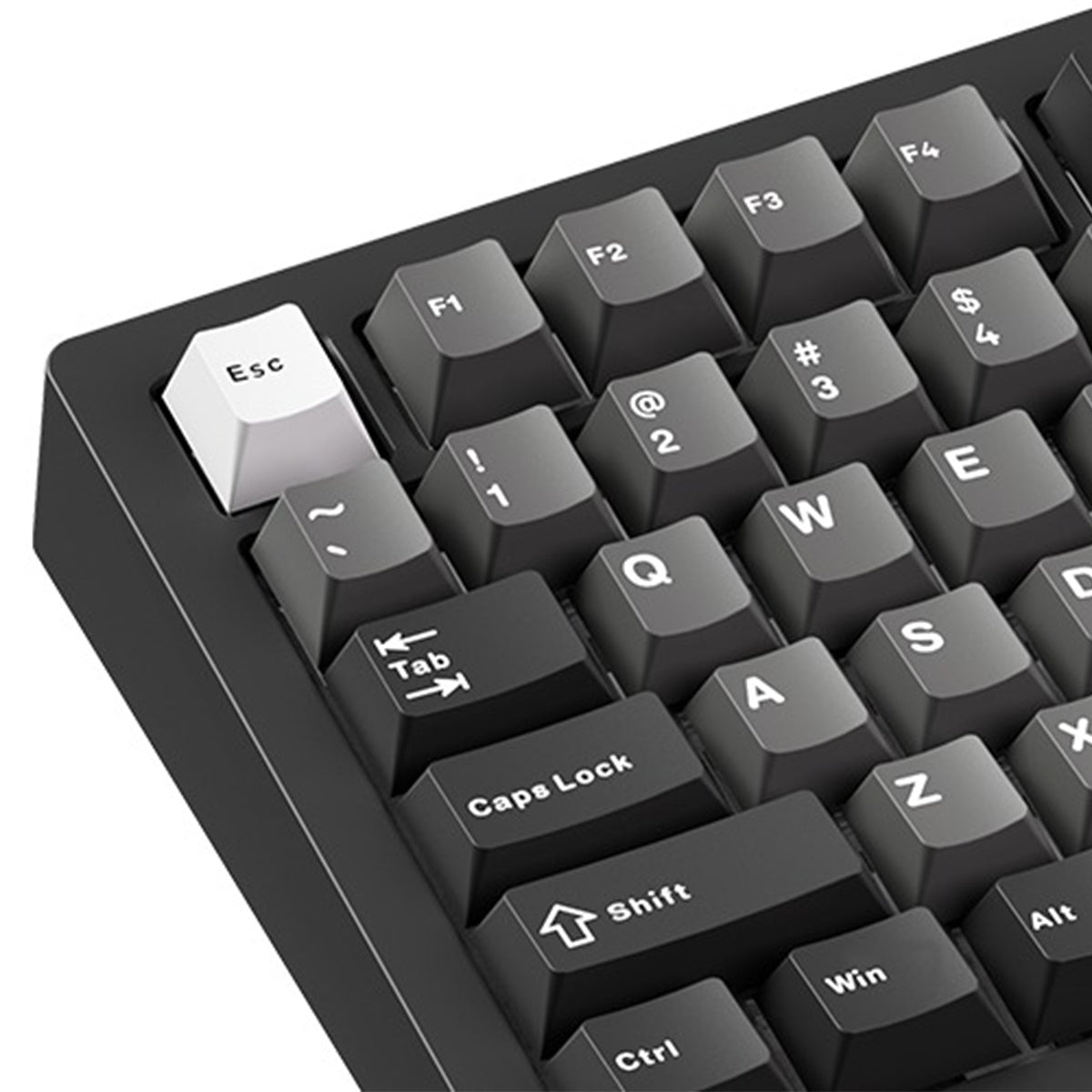MonsGeek M1 V5 Black & Silver Aluminum Case Multi-Mode RGB Hot-Swappable Mechanical Keyboard
