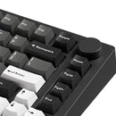 MonsGeek M1 V5 Black & Silver Aluminum Case Multi-Mode RGB Hot-Swappable Mechanical Keyboard