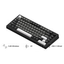MonsGeek M1 V5 Black & Silver Aluminum Case Multi-Mode RGB Hot-Swappable Mechanical Keyboard