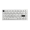 MonsGeek M1 V5 Black on White Aluminum Case Mechanical Keyboard