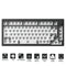 MonsGeek M1W V3 VIA Barebone DIY Kit Aluminum Case Multi-Mode RGB Hot-Swappable Mechanical Keyboard (Dark Night)