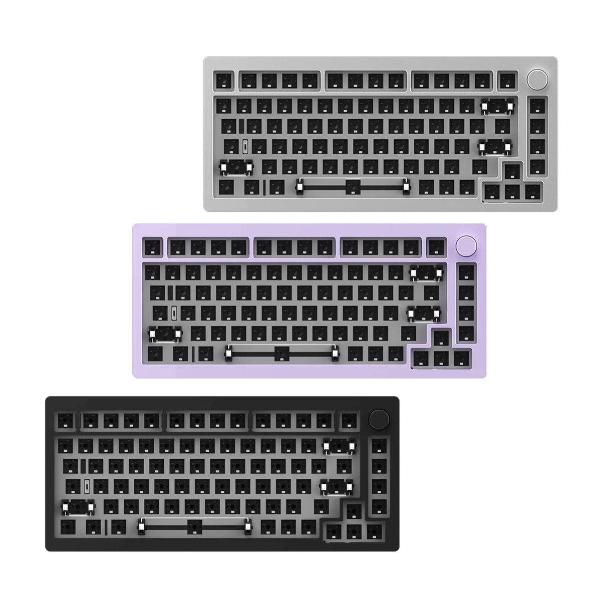 Monsgeek M1W DIY Kit Aluminum Case Multi-Modes RGB Hot-Swappable Mechanical Keyboard