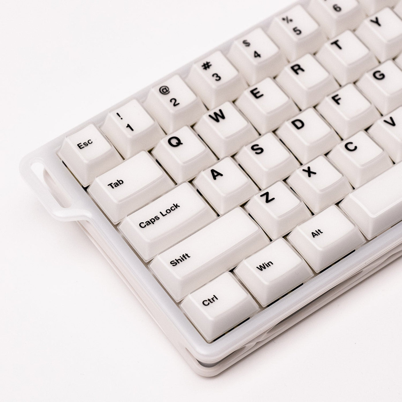 MonsGeek Verve 68 HE Wired RGB Magnetic Keyboard (Misty White) (Akko Flash Magnetic Switch)
