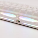 MonsGeek Verve 68 HE Wired RGB Magnetic Keyboard (Misty White) (Akko Flash Magnetic Switch)