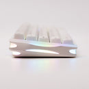 MonsGeek Verve 68 HE Wired RGB Magnetic Keyboard (Misty White) (Akko Flash Magnetic Switch)