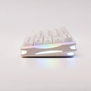MonsGeek Verve 68 HE Wired RGB Magnetic Keyboard (Misty White) (Akko Flash Magnetic Switch)