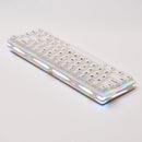 MonsGeek Verve 68 HE Wired RGB Magnetic Keyboard (Misty White) (Akko Flash Magnetic Switch)
