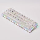MonsGeek Verve 68 HE Wired RGB Magnetic Keyboard (Misty White) (Akko Flash Magnetic Switch)
