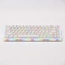 MonsGeek Verve 68 HE Wired RGB Magnetic Keyboard (Misty White) (Akko Flash Magnetic Switch)
